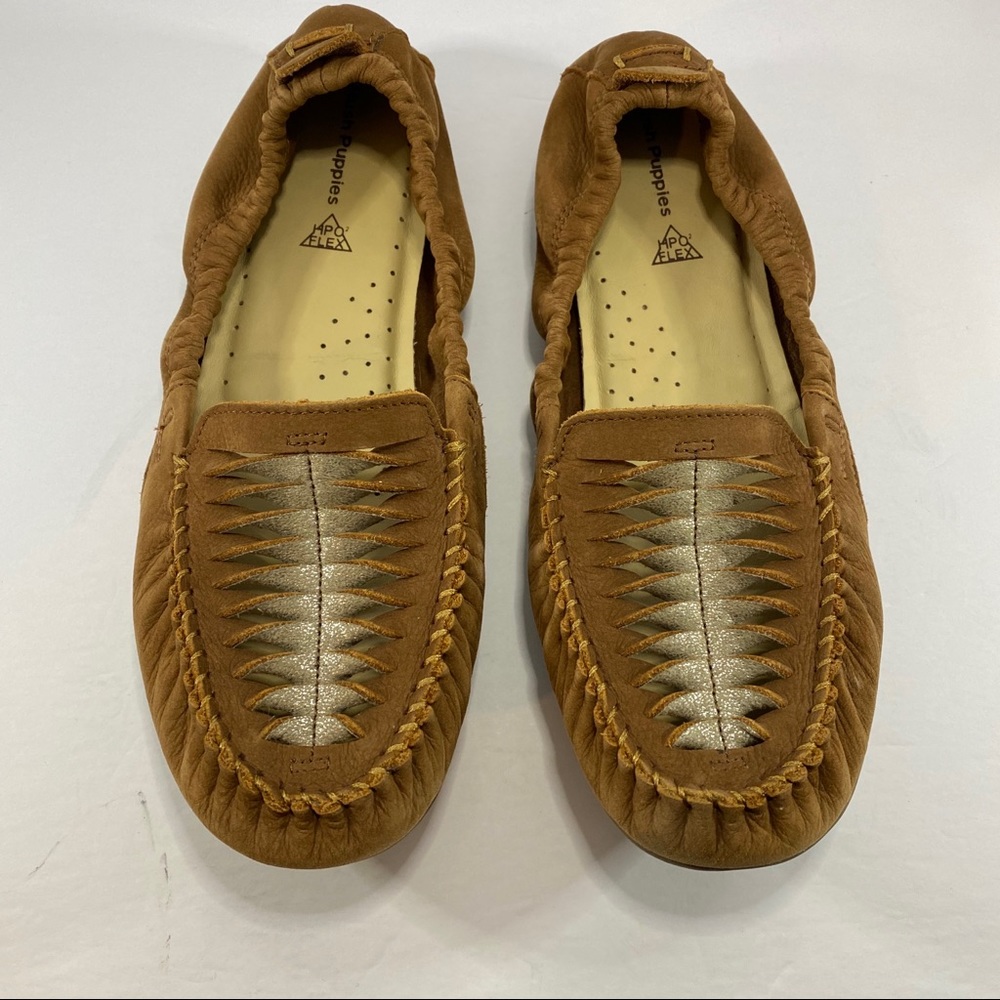 Hush Puppies Lydia Ceil 100%Leather Slip-Ons